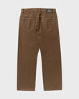 RVCA Mens Dayshift 5 Pocket Canvas Trousers - Bombay Brown