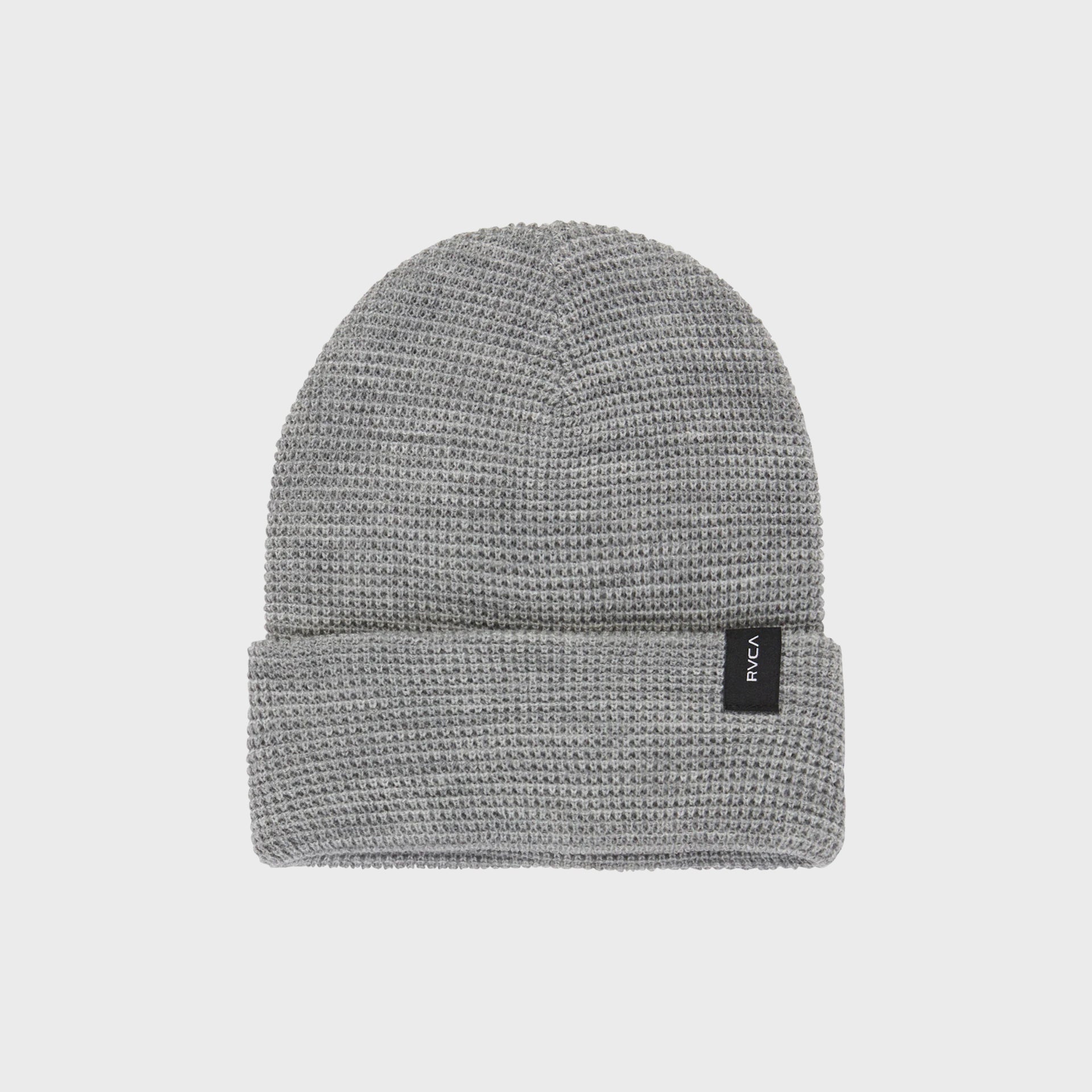 RVCA Mens Dayshift Beanie Hat - One Size - Grey Heather