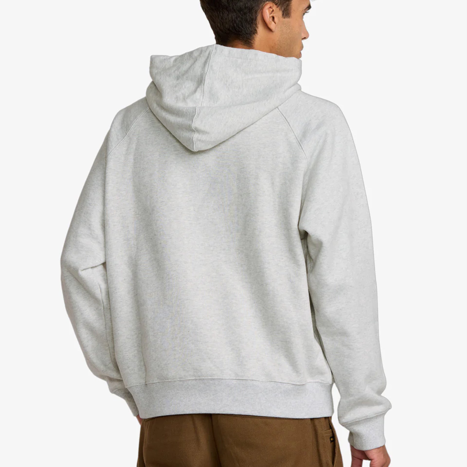 RVCA Mens Dayshift Hoodie - Ash Heather