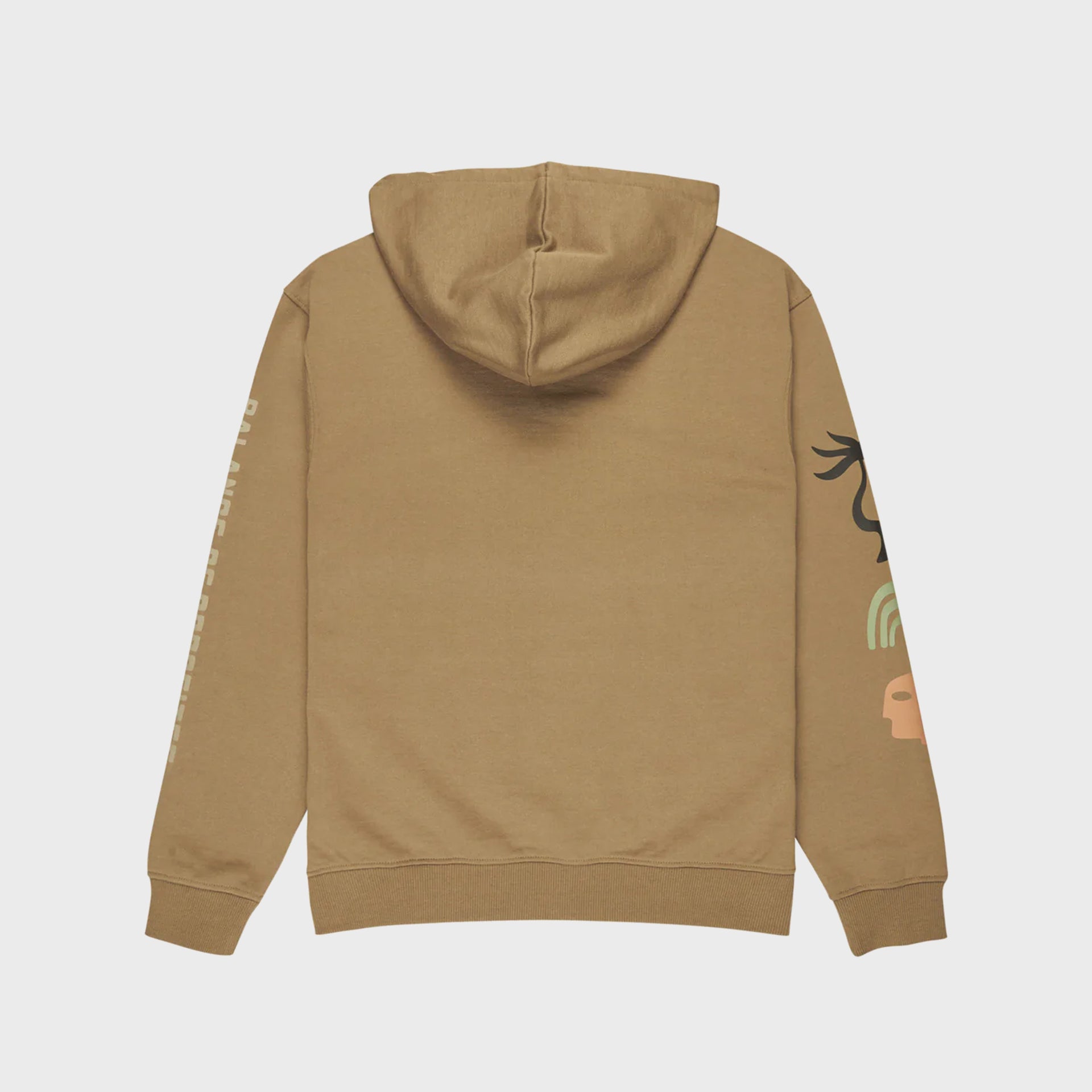 RVCA Mens Deep Think Hoodie - Coyote