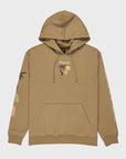 RVCA Mens Deep Think Hoodie - Coyote