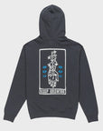 RVCA Mens Keep Growing Pullover Hoodie - Garage Blue