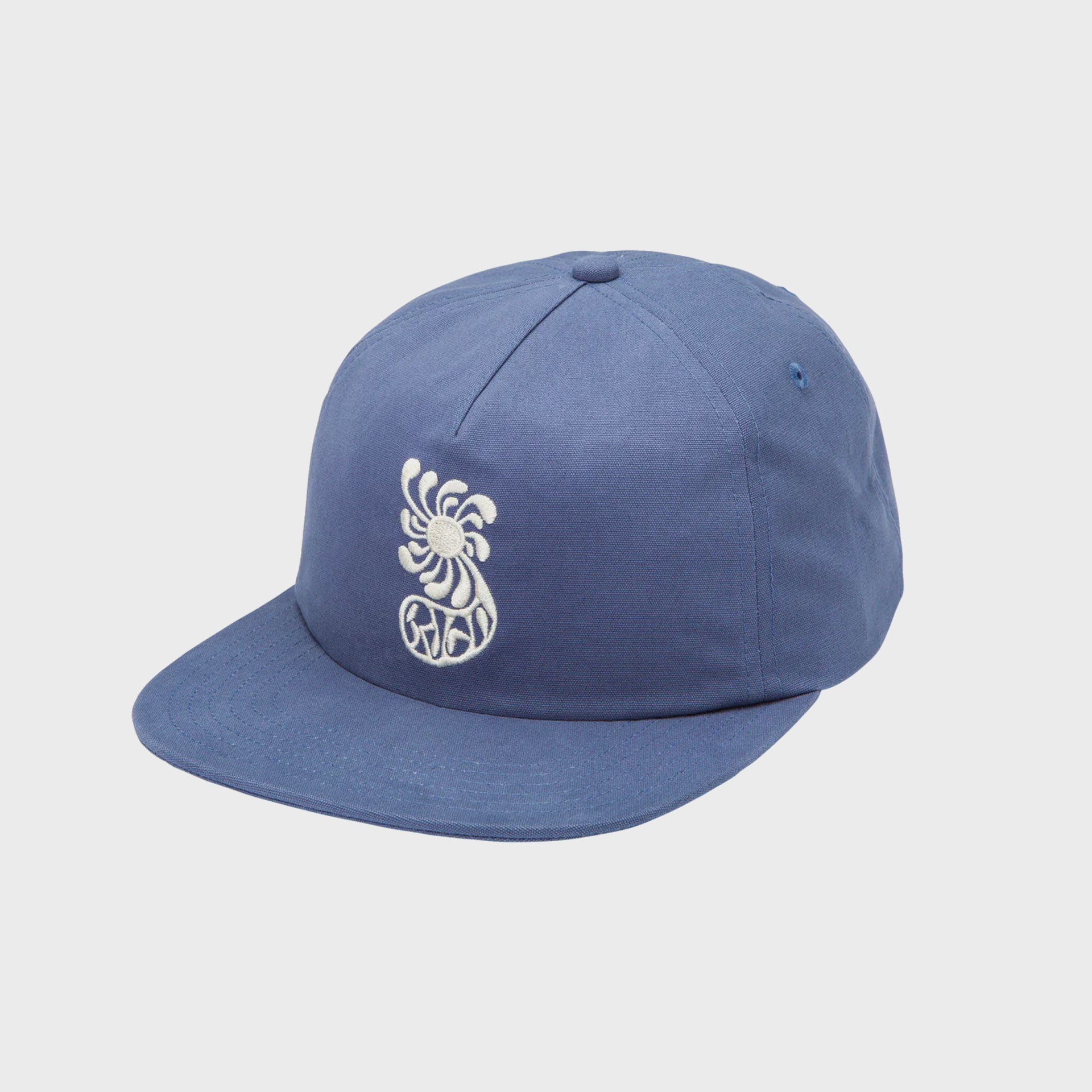 RVCA Mens LA Sunn Snapback Cap - One Size - Vintage Navy
