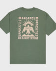 RVCA Mens Las Cruces T-Shirt - Balsam Green