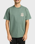 RVCA Mens Las Cruces T-Shirt - Balsam Green