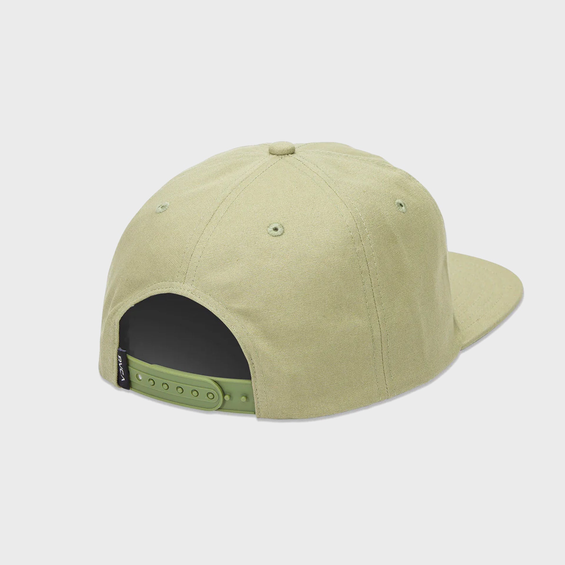 RVCA Mens Rise Cuts Snapback Cap - One Size - Ranger Green