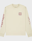 RVCA Mens Spin Long Sleeve T-Shirt - Ceramic