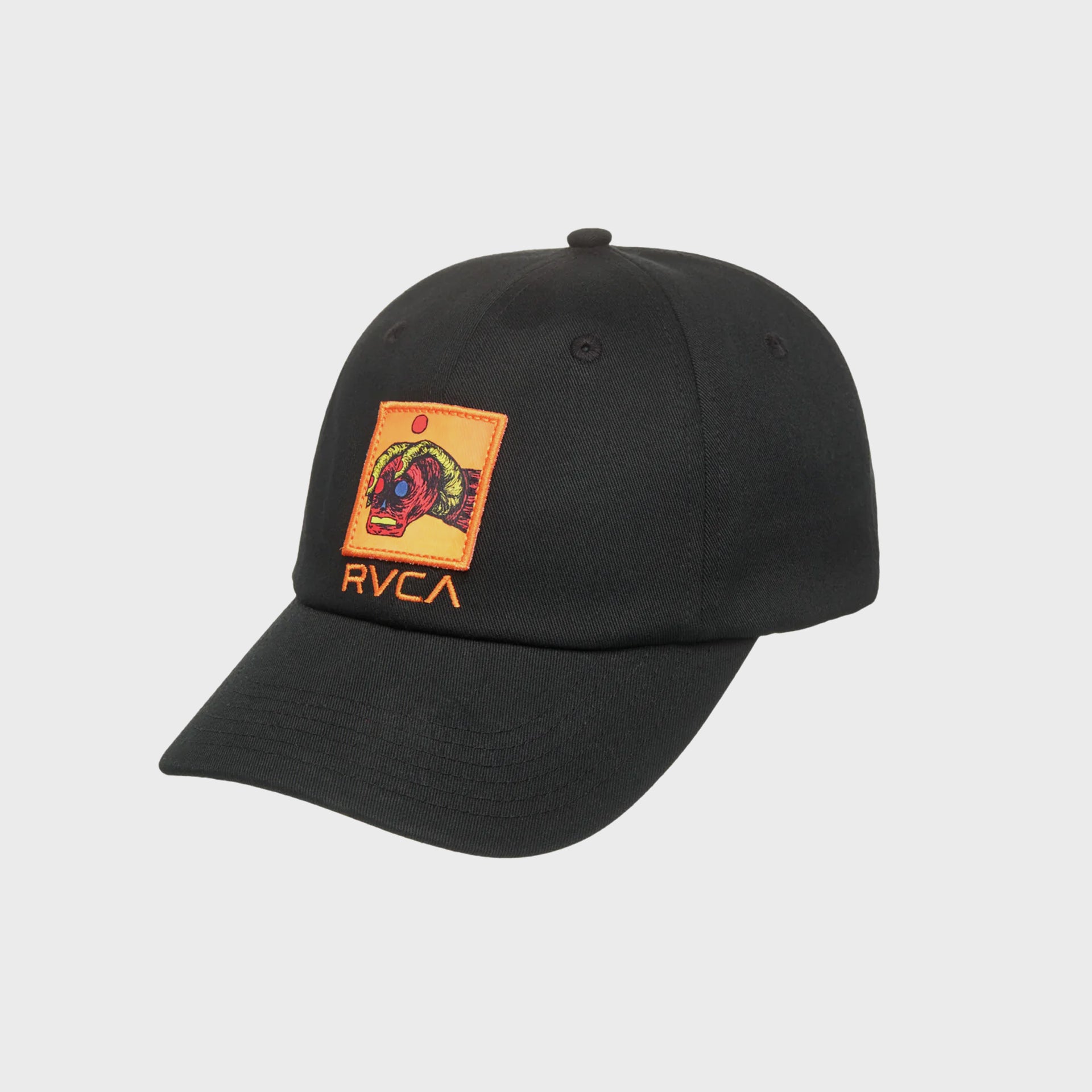 RVCA Mens Superblast Snapback Cap - One Size - Black