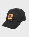 RVCA Mens Superblast Snapback Cap - One Size - Black