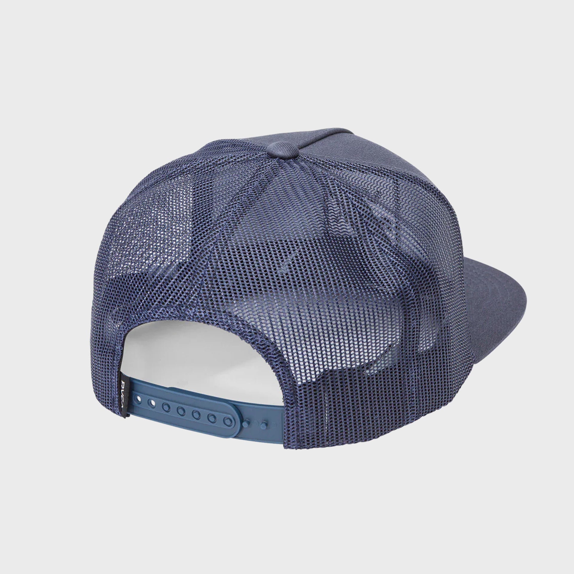 RVCA Mens VA ATW Print Trucker Cap - One Size - Moody Blue