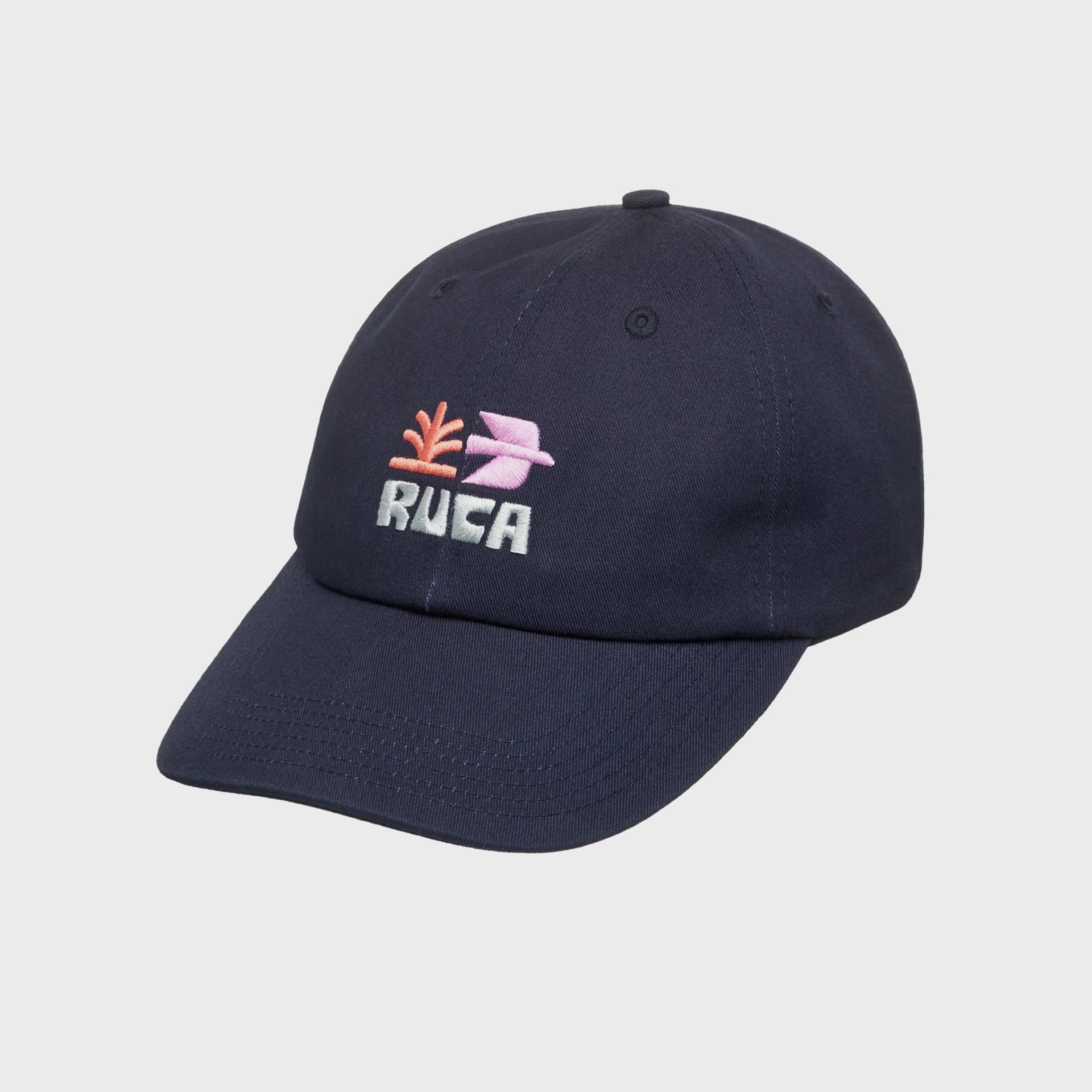 RVCA Mosaic Cap - One Size - Dark Denim - ManGo Surfing