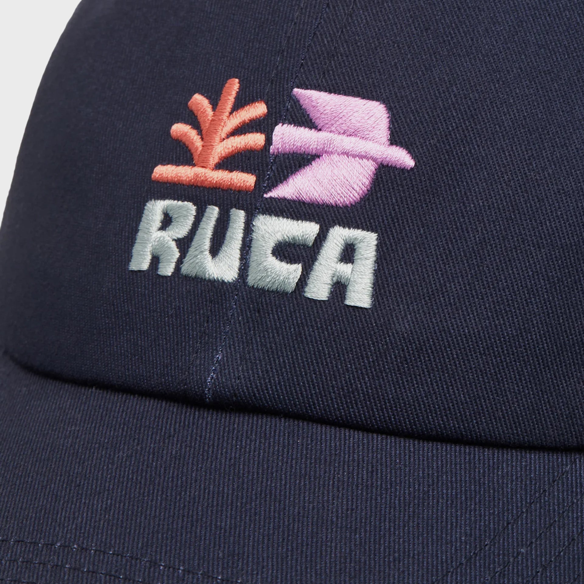 RVCA Mosaic Cap - One Size - Dark Denim - ManGo Surfing