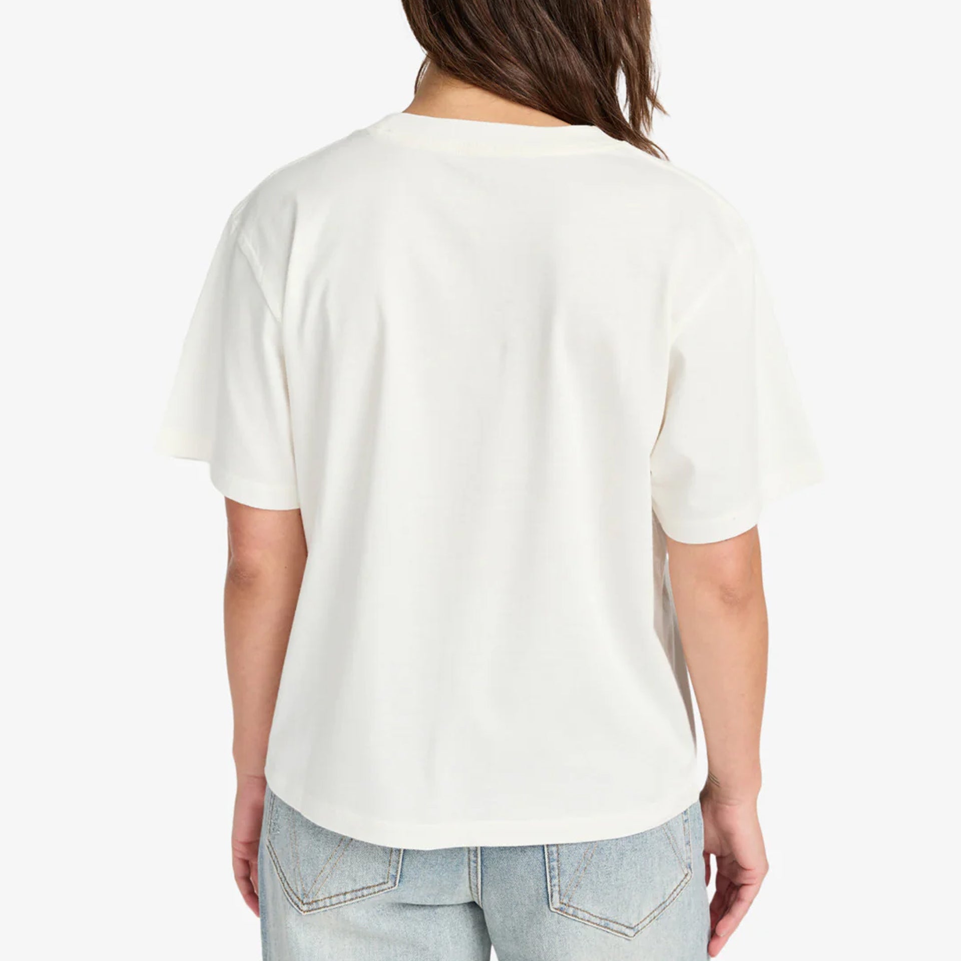 RVCA Womens Collage T-Shirt - Antique White