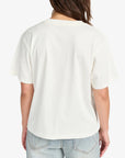 RVCA Womens Collage T-Shirt - Antique White