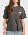 RVCA Womens Pegasus T-Shirt - Pirate Black