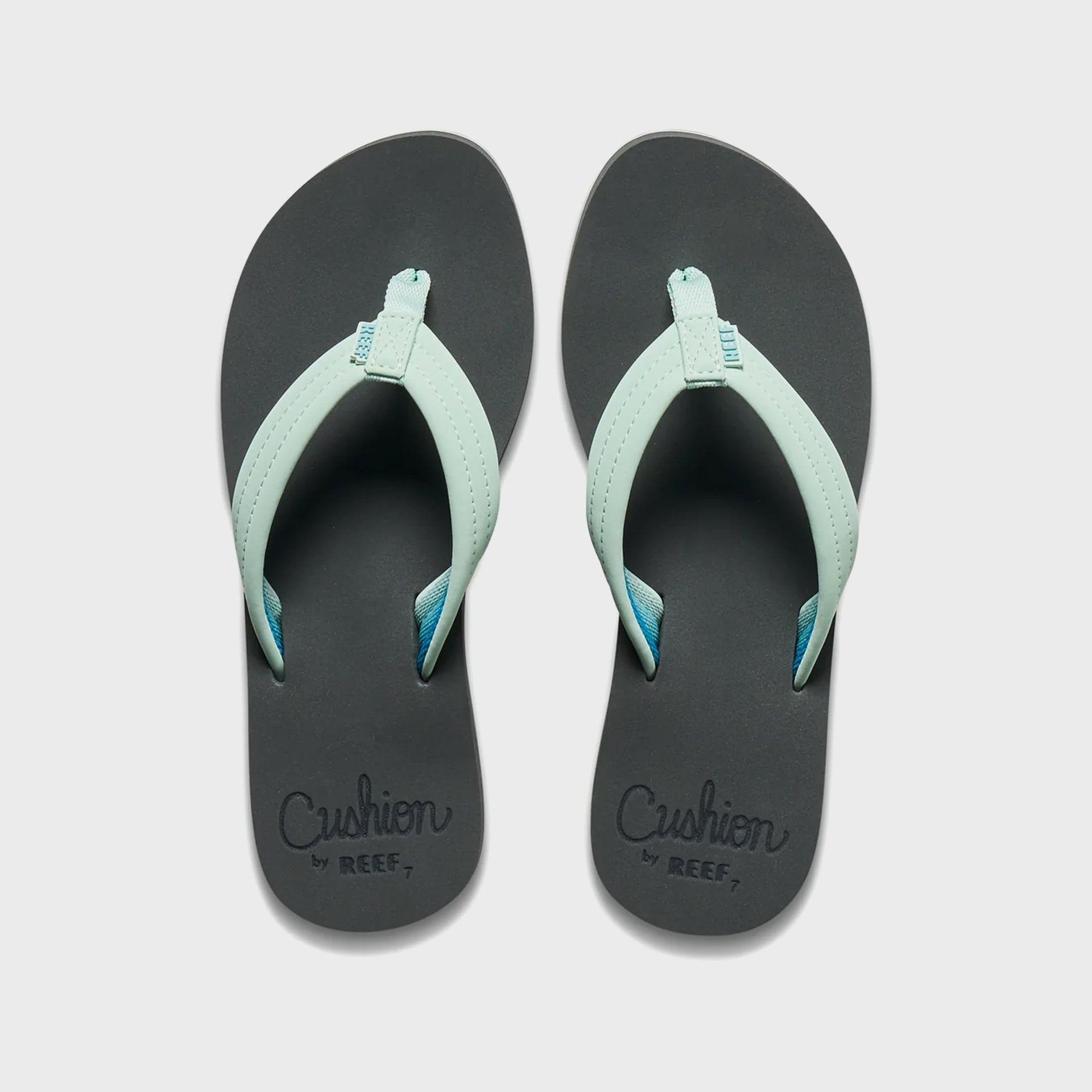 Reef Womens Cushion Breeze Flip Flops - Grey/Mint - ManGo Surfing