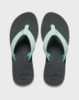 Reef Womens Cushion Breeze Flip Flops - Grey/Mint - ManGo Surfing