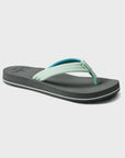 Reef Womens Cushion Breeze Flip Flops - Grey/Mint - ManGo Surfing