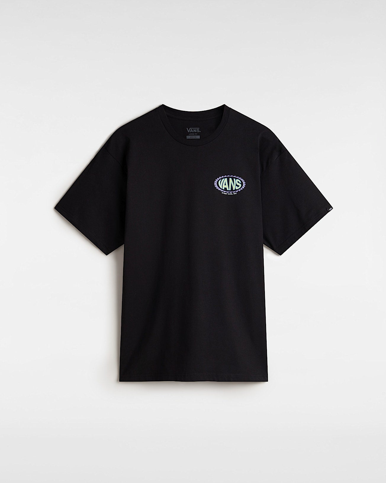 Vans Mens Road Stop T-Shirt - Black - ManGo Surfing
