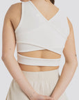 Roxy Womens Good Keepsake Crop Top - Egret - ManGo Surfing