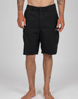 Rusty Mens Baseline Cargo 21" Shorts - Black - ManGo Surfing