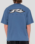 Rusty Registered Short Sleeve T-Shirt - China Blue