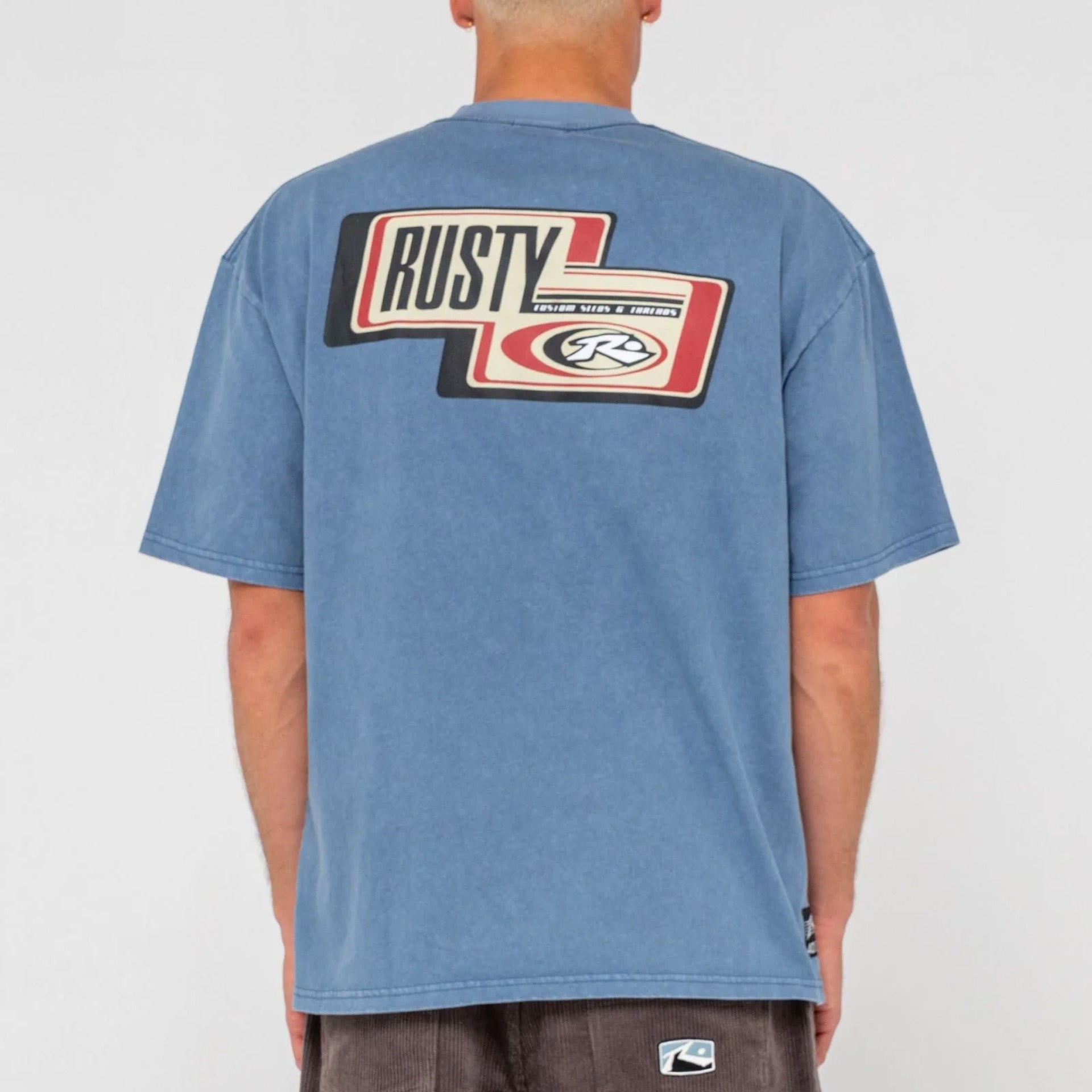 Rusty Sleds N Threads T-Shirt - Real Teal