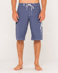 Rusty Fixed Competition Revolution Boardshorts - China Blue