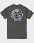 Sex Wax The Fade Mens T-Shirt - Charcoal - ManGo Surfing