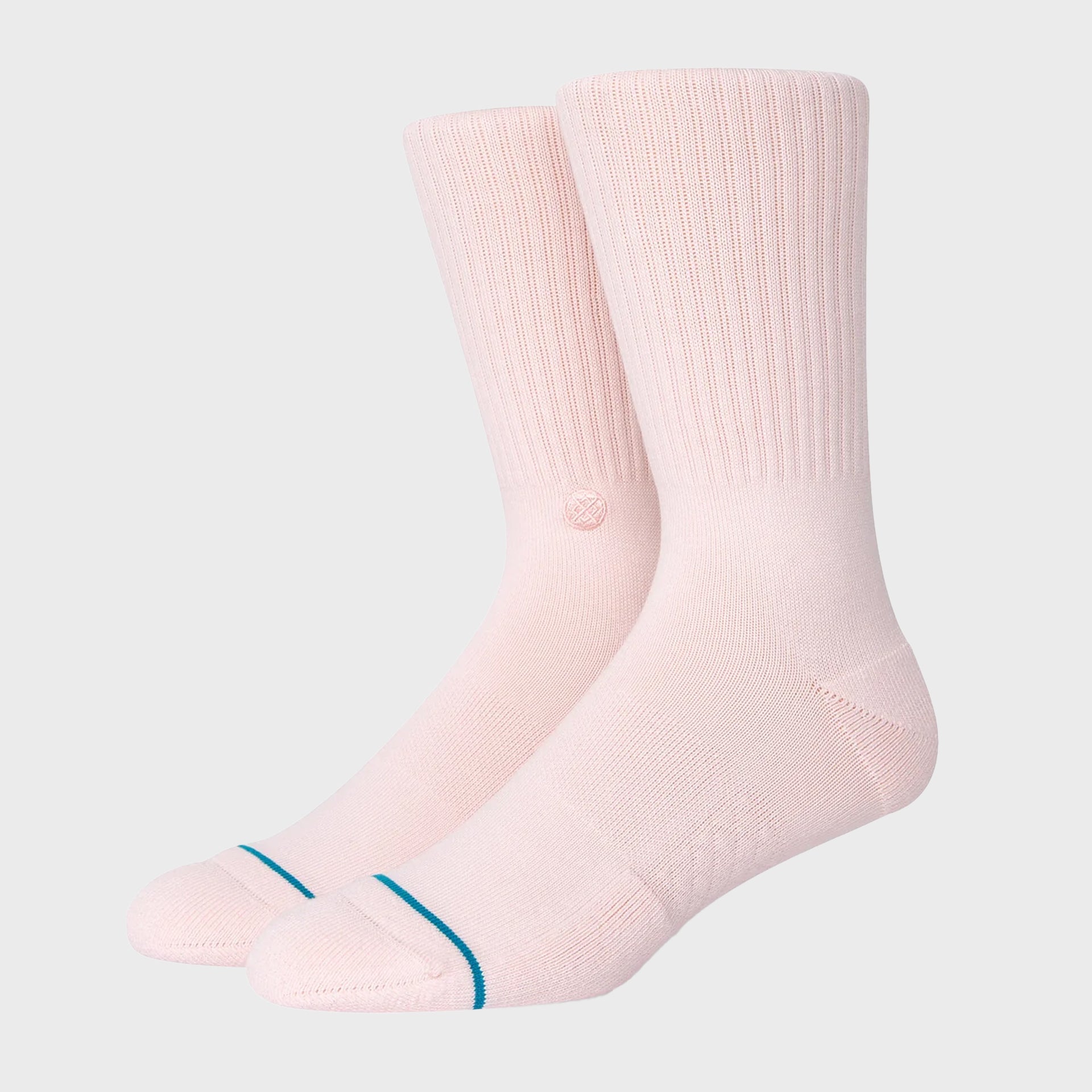 Stance Icon Crew Socks - Pink - ManGo Surfing