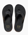Reef Santa Ana Flip Flops - Black - ManGo Surfing
