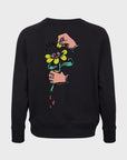 Santa Cruz Womens Delfino Loves Me Not Crew - Black - ManGo Surfing