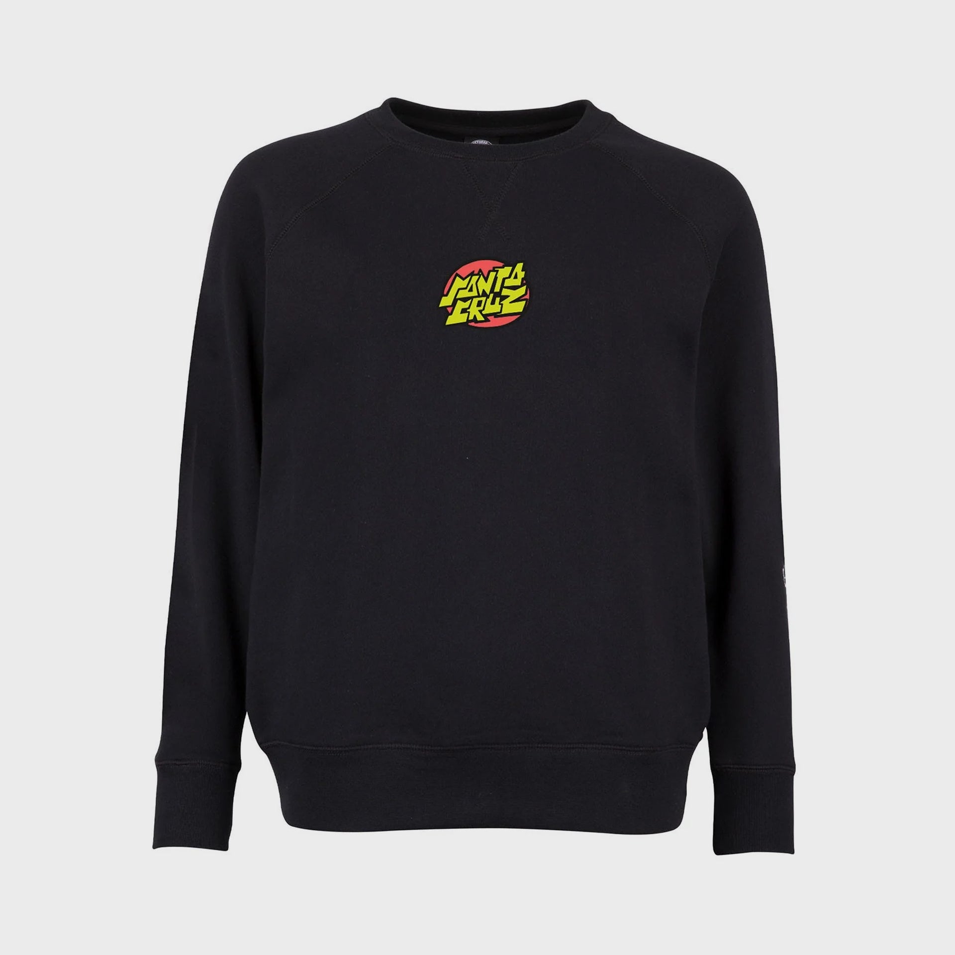 Santa Cruz Womens Delfino Loves Me Not Crew - Black - ManGo Surfing