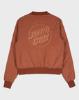 Santa Cruz Womens Opus Dot Bomber Jacket - Clay - ManGo Surfing