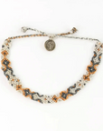 Pineapple Island Leme Surf Bracelet - Grey/Multi
