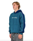 Rusty Mens Panela Anderson 2.0 Hooded Fleece - Deep Teal