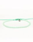 Pineapple Island Wailele Frosted Glass Beaded Bracelet - Green