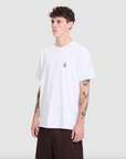 Volcom Mens Skidder Short Sleeve T-Shirt - White