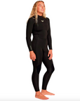 Roxy Womens 5/4 Prologue Back Zip GBS Fullsuit - Black
