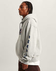 Vans Mens SideStripe Sportswear Pullover Hoodie - Cement Heather