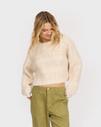 Sisstr Evolution Costa Del Sol Sweater - Buttermilk