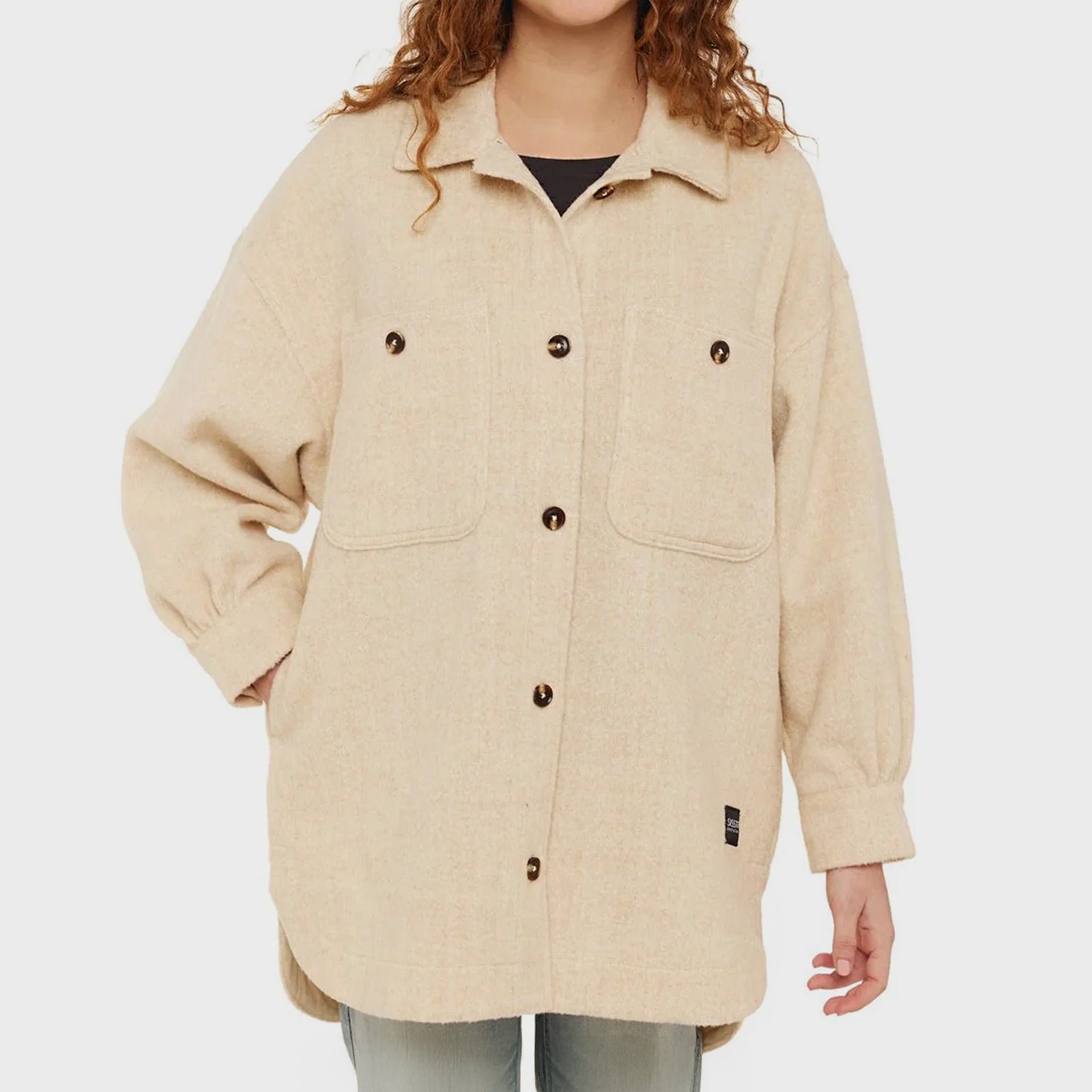 Sisstr Womens Misha Overshirt - Sea Salt