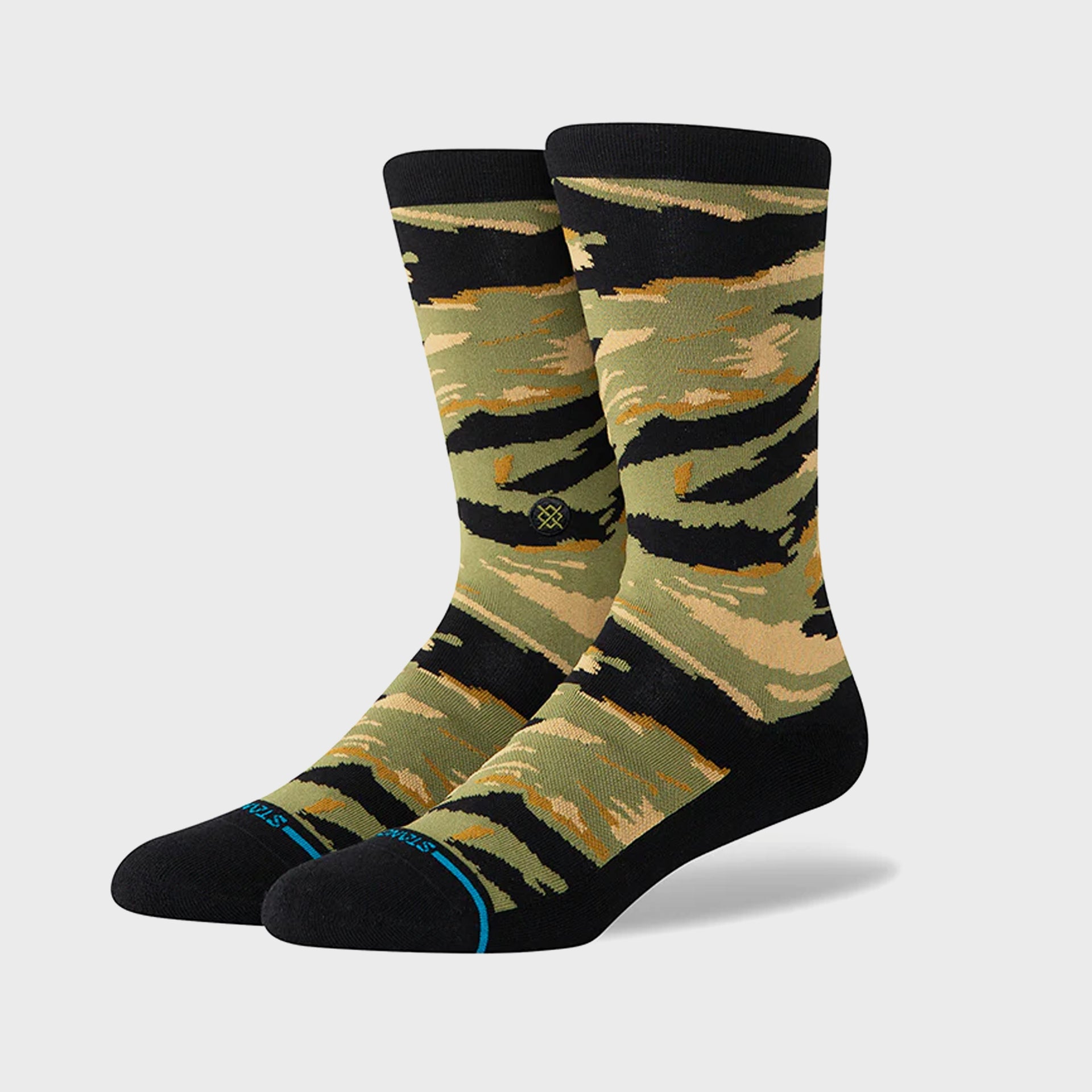 Stance Fade Away Crew Socks - Camo - ManGo Surfing