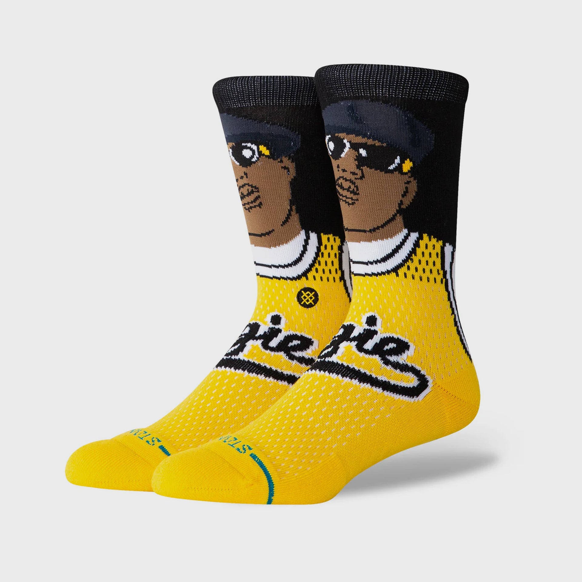 Stance Juicy Crew Socks - Yellow - ManGo Surfing