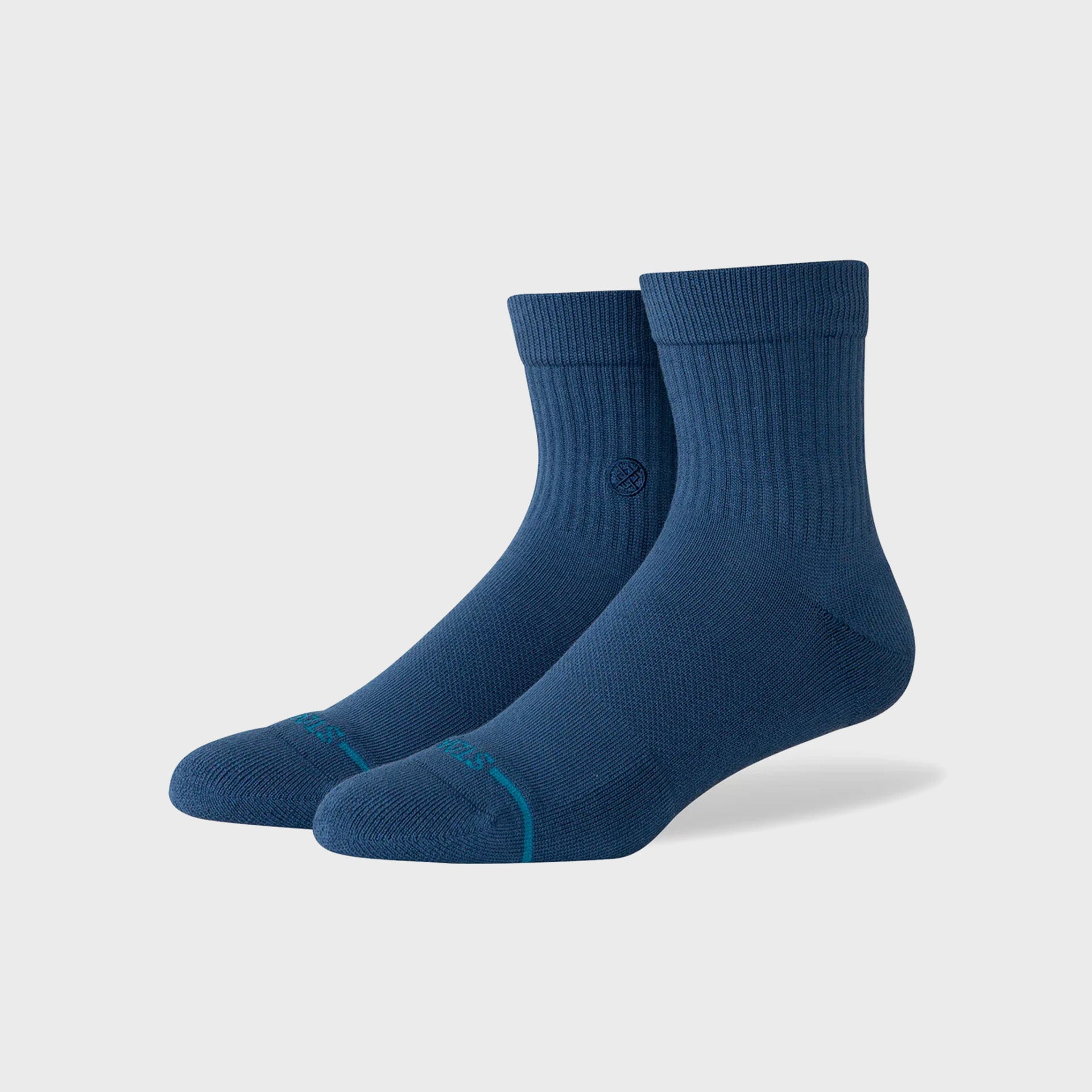 Stance Icon Quarter Socks - Dark Royal - ManGo Surfing