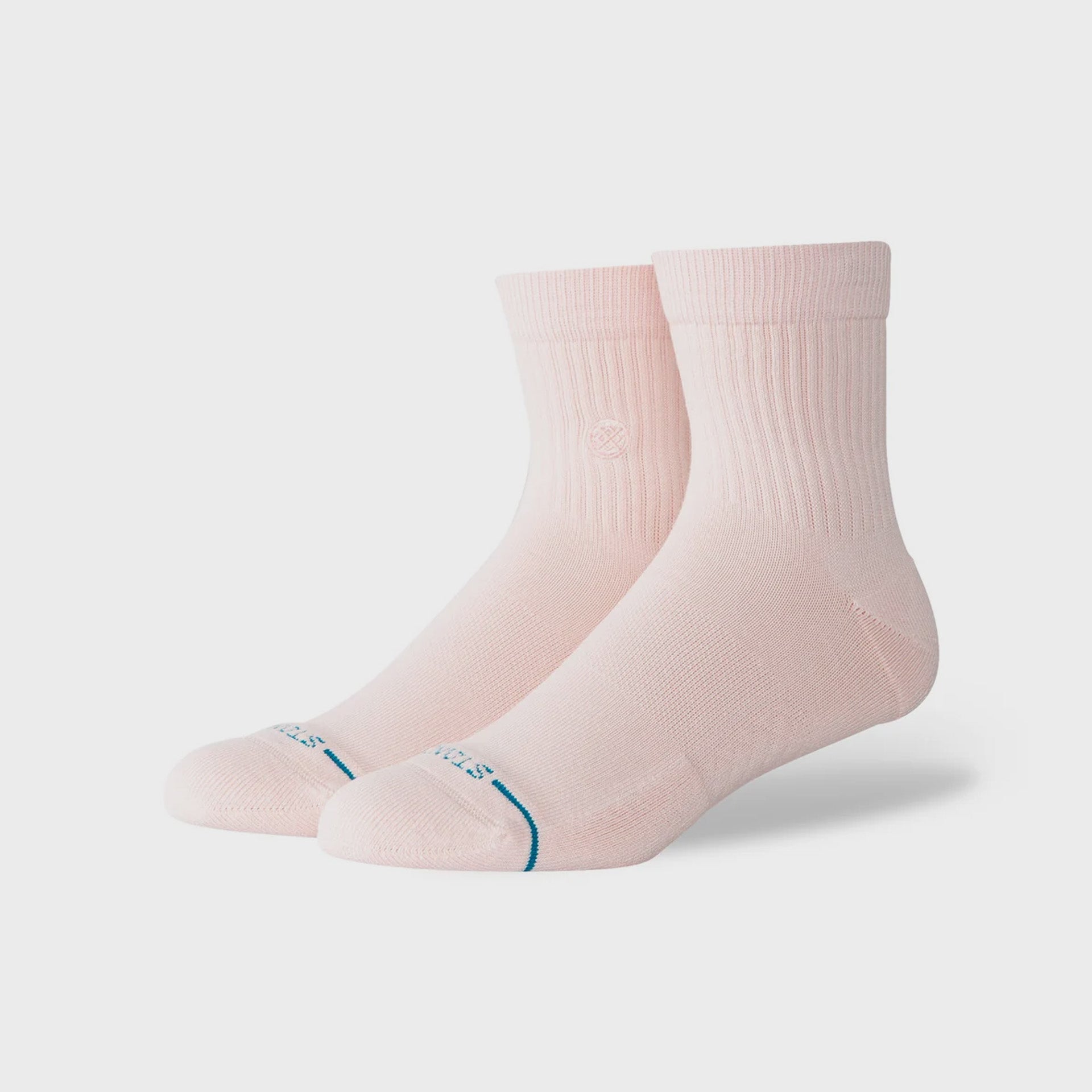Stance Icon Quarter Socks - Pink - ManGo Surfing