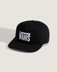Vans Stretch Logo Snapback Hat - Black