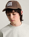 Vans Stretch Logo Snapback Hat - Vintage Cocoa