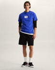 Vans Mens Stretch Short Seeve Logo T-Shirt - Royal Cobalt