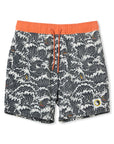 T&C Surf Designs Aloha Elastic 17.5" Beach Shorts - Black